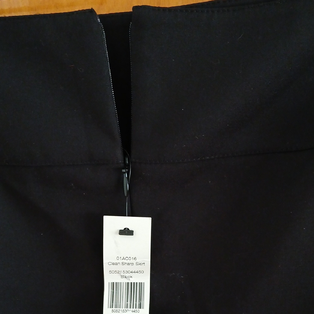 Long Tall Sally Black Pencil Skirt Knee-Length Workwear - Picture 4 of 4